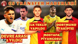 GALATASARAY TRANSFER HABERLERİ: MOSTAFA MOHAMED YUSUF DEMİR CENGİZ ÜNDER EDEN HAZARD MILOT RASHICA