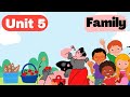 English Conversation Practice - Unit 5 - Family | Learn English