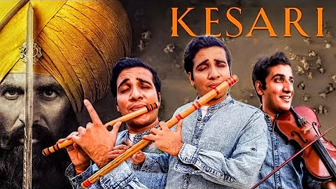 Teri Mitti Flute & Violin Cover | Kesari | ft.Chinmay Gaur