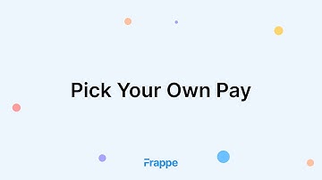 Pick your own pay | Frappe