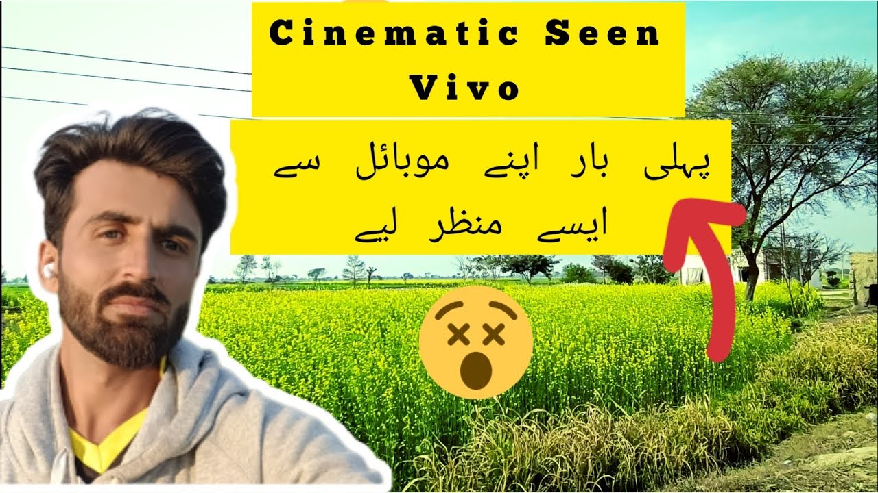 First Time Shoot Cinematic Scene's in my village 🫢😯 with Android Vivo Cinematic lovers