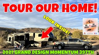 Tour our 2021 Grand Design Momentum 397TH!