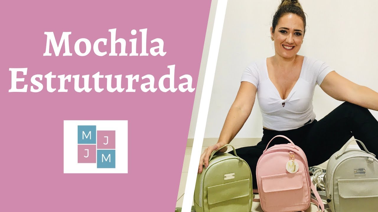 Aprenda a ESTRUTURAR BOLSAS!! PAP Mochila Primavera