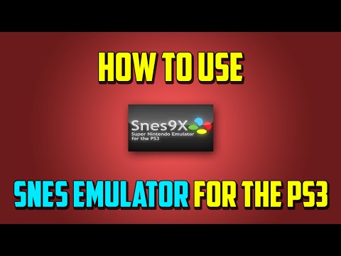 How to Use SNES Emulator for PS3! (HD)