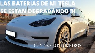 La BATERÍA de mi tesla se esta DEGRADANDO !!!