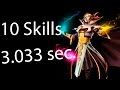 Invoker 10 skills at 3.033