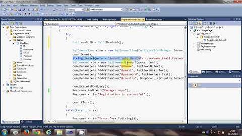 How to Create a Login website and Creating Unique Identifiers GUID for each user in Asp.net Part 5