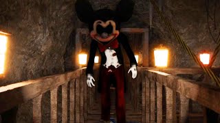 HUNTED BY MICKEY MOUSE THROUGH THE CAVERNS.. | Five Nights at Treasure Island 2020