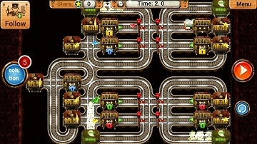 Rail Maze 2 Impossible Gameplay - Train Puzzle Game - Android Gameplay #2066