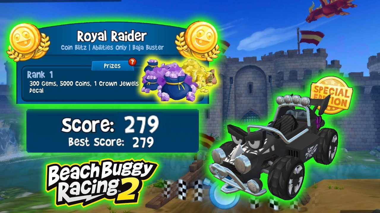 Royal Rider 🏰 | Coin Blitz 🪙 300 💎 | Beach Buggy Racing 2 🏖️ | BBR2 🏁 ...