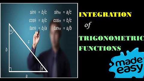 Integration of Trigonometric Functions