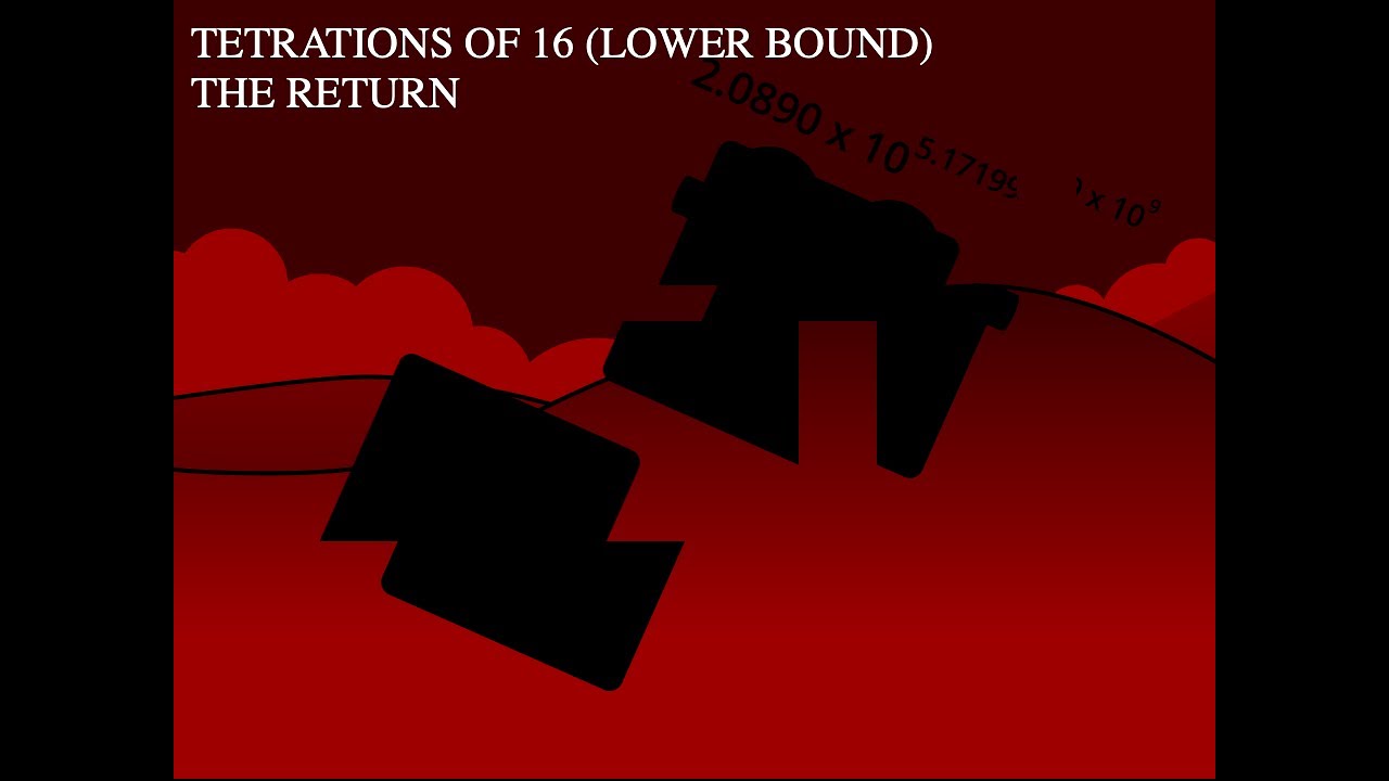 Lower-Bound Tetrations of 16 Band