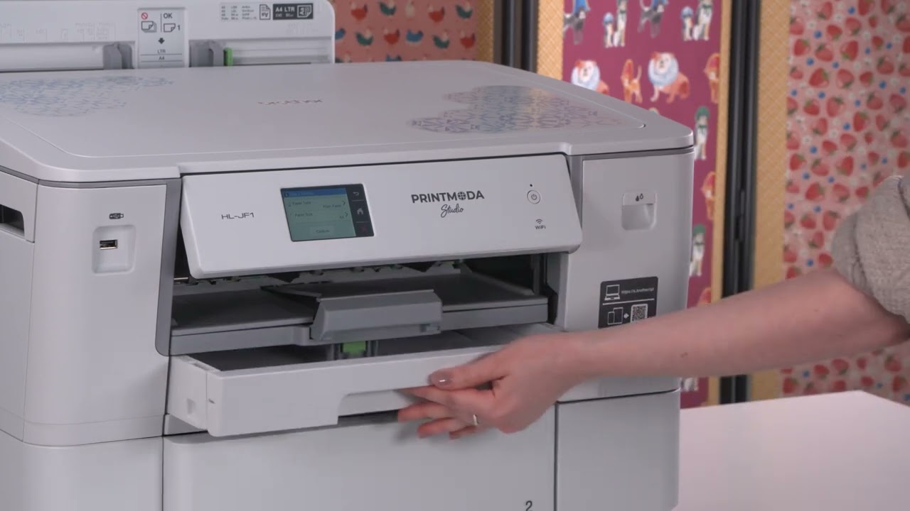 Brother Printmoda Studio - konfiguracja drukarki i pierwsze uruchomienie
