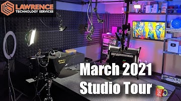 YouTube / Content Creator Studio Tour & Gear List March 2021