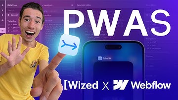 Build PWAs in Webflow using Wized! (No Code Progressive Web Apps in Webflow!)