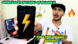 OVERCLOCK Your Phone CPU/GPUfor Zabardast Performance ft. RN7/7Pro...|Overclock Android Phone