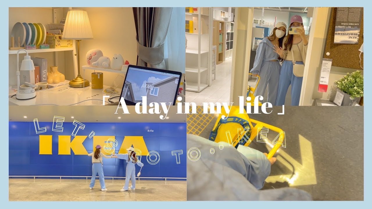 IKEA vlog ⛅️ ROOM DECOR 🧺🪜 | เดินเล่นอิเกีย, ช้อปปิ้ง 20 ชิ้นในงบ 3,000 บาท, unbox ของแต่งบ้าน