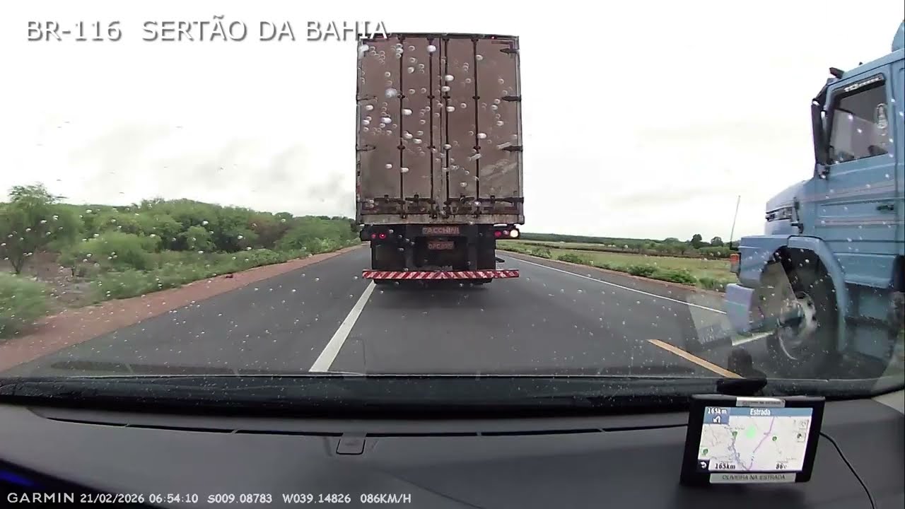 VIAGEM DE VOLTA 2026 INICIO TRECHO ENTRE SERRA TALHADA E FEIRA DE SANTANA