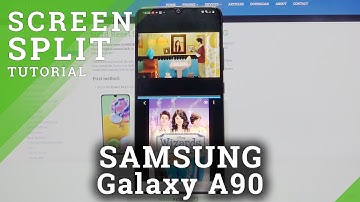 Dual Screen – Split Screen Option on SAMSUNG Galaxy A90