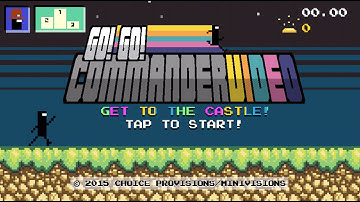 Go! Go! CommanderVideo |  Gameplay iOS/Android Endless Running Game