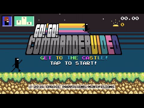 Go! Go! CommanderVideo | Gameplay iOS/Android Endless Running Game