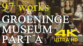 Groeninge Museum Painting Collection Part A Slideshow (97 works)| 4K HDR Vintage Art TV Screensaver