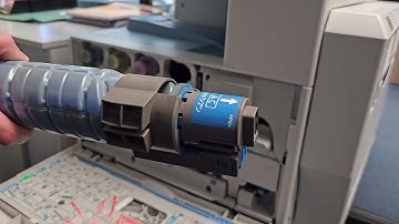 Replacing Toner Ricoh MP C3001, C3501, C4501 And MP C5501