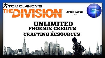 The Division - Unlimited Phoenix Credits And Crafting Resources Exploit After Patch 1.02