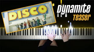 BTS (방탄소년단) 'Dynamite' Official Teaser Piano Cover