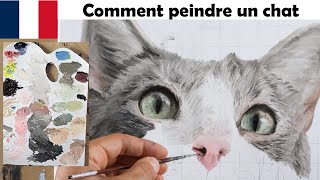 Comment peindre un chat : tutoriel à la peinture