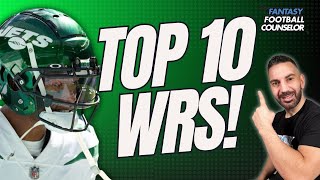 Top 10 Fantasy Football WRs 2024 : Must Draft Wide Receivers!