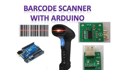 BarCode Scanner with Arduino