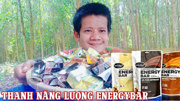 Ăn Thử Thanh Năng Lượng EnergyBar Thơm Ngon 3 Vị Cafe, Chuối Yến Mạch, Bơ Đậu