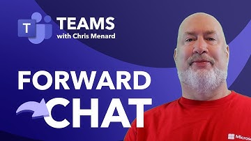 How to Forward a Chat Message in Microsoft Teams | New 2024 Update!