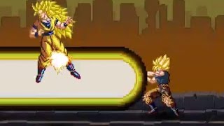 Dragon Ball Fierce Fighting 2.9 - Goku (Super Saiyan 3) vs Goku (Super Saiyan 1) screenshot 3