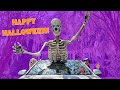 Handyman hal halloween  halloween fun 12 foot skeleton  handyman hal funs for kids