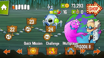 Swamp Attack - Hard Mode. Episode 7. Level 24 Gameplay Android walkthrough