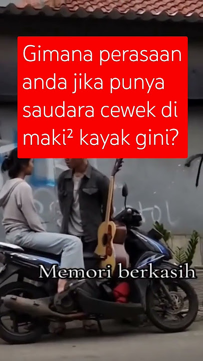 Berantem Sama Pacar Di Jalan #pacaran #fyp