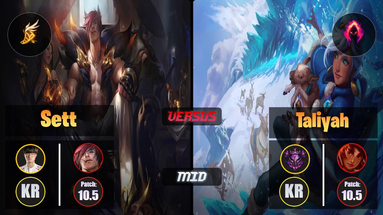 Faker SETT (Mid) [Fleet Footwork] VS TALIYAH - Master KR Patch 10.5