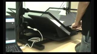 Automatic capture with built-in sensor for your BookDrive