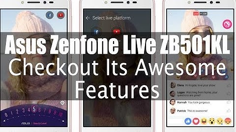 Đánh giá asus zenfone live zb501kl