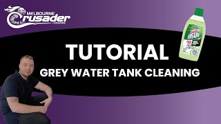 Grey Water Tank Cleaning Tutorial - Crusader Caravans Melbourne