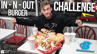 In-N-Out Burger Challenge | 3500+ Calories | Cheat Meal Challenges