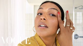 I really enjoy looking shiny,” says model Paloma Elsesser. In the middle of fashion month, the Pat McGrath muse takes a break to 