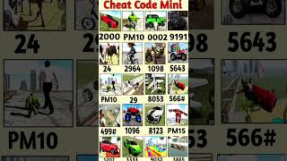 Indian Bikes Driving 3D All Cheat Codes 2026 🔥 New Cars, Hulk, Plane &amp; Secret Codes