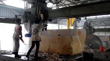 DPJ3500 Vertical and horizontal marble block cutting machine