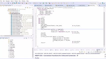 Module 5 || Demo 4 - CDS with Parameters-CDS view with Parameters and consumption in ABAP