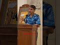 Mr Bhushan Gangrani Muncipal Commissioner BMC talking about Pranoti Modi's Art Exhibition in Mumbai