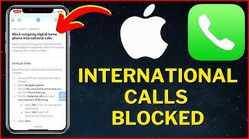 How To Block International Calls On iPhone