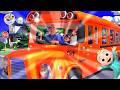 Wheels on the Bus Go ROUND &amp; ROUND!  Variations Remix [2 MIN LOOP] | Nursery Rhymes!